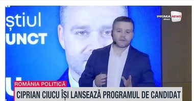 VIDEO LIVE. Ciprian Ciucu şi-a prezentat programul pentru Primăria Capitalei: „Bucureştiul pus la punct” - oraş-parc, centură verde, consolidări masive şi cel mai amplu program de siguranţă urbană