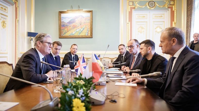 Germania, Franţa şi Marea Britanie resping părţi importante din planul SUA. Mesaj comun al liderilor din cele trei ţări aliate Kievului