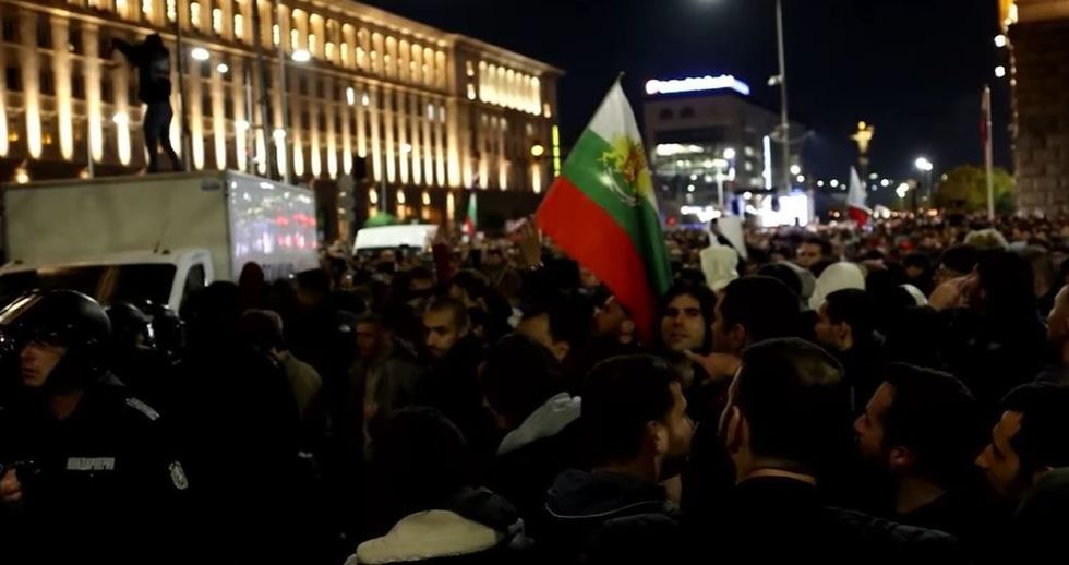 Proteste în Bulgaria. Ce au cerut cele peste 20.000 de persoane ieşite în stradă