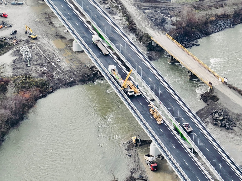 Noul pod peste Tisa, în teste finale, cu punct de frontieră complet modernizat