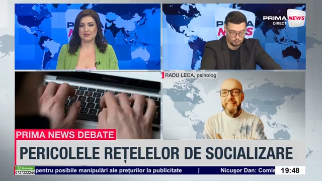VIDEO. Radu Leca, psiholog: Guvernul trebuie să lanseze un proiect naţional pentru prevenirea violenţei şi a informaţiei false din mediul online