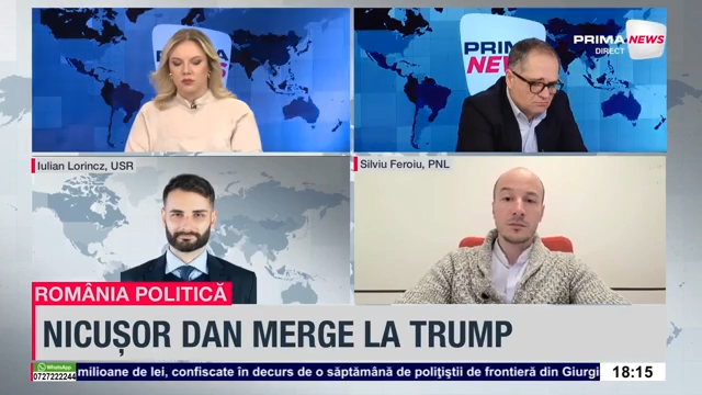 VIDEO. Silviu Feroiu (PNL): O decizie curajoasă a preşedintelui de a merge în SUA, după ce a fost acuzat de colegii de la PSD că stă ascuns