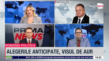 VIDEO. George Gima (USR): „România nu va face anticipate pentru că strigă Simion şi acoliţii săi”