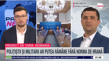 VIDEO. Radu Miruţă, despre eliminarea normei de hrană: "Nu pot să aprob aşa ceva"