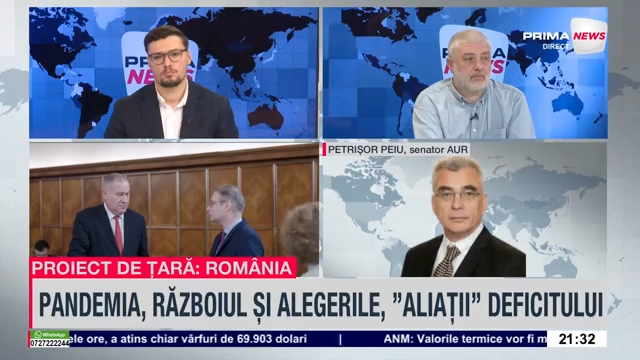 VIDEO. Petrişor Peiu, liderul senatorilor AUR: Rolul nostru ca opoziţie e sa prezentăm alternative. Guvernul respinge propuneri doar ca să le propună ulterior din proprie iniţiativă / Ce spune despre o schimbare a lui Simion