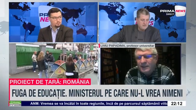 VIDEO. Profesor Liviu Papadima: "Am impresia că educaţia a picat de fraieră. S-a umblat aproape numai la educaţie, în administraţie nu s-a mişcat nimic. Unde e solidaritatea?"