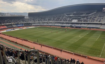 Nocturnă full LED pe Cluj Arena