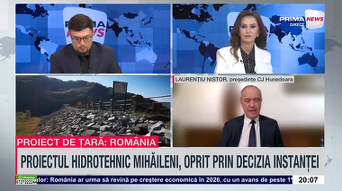 VIDEO. Preşedintele CJ Hunedoara: Am trimis scrisoarea pentru Barajul Mihăileni în octombrie 2025, dar nici până acum nu am primit răspuns de la autorităţi. Ce conţine scrisoarea