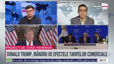 VIDEO. Rîpă, despre al treilea mandat al preşedintelui SUA: Republicanii au scos deja şepci cu Trump 2028, dar poate fi Ivanka sau Barron