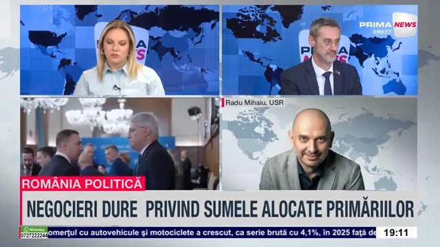 VIDEO. Radu Mihaiu (USR): Localităţile care nu se pot susţine financiar ar trebui comasate