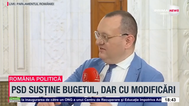 VIDEO. Alexandru Bodislav: Bugetul ar putea trece joi, iar Ilie Bolojan să plece din funcţie luni
