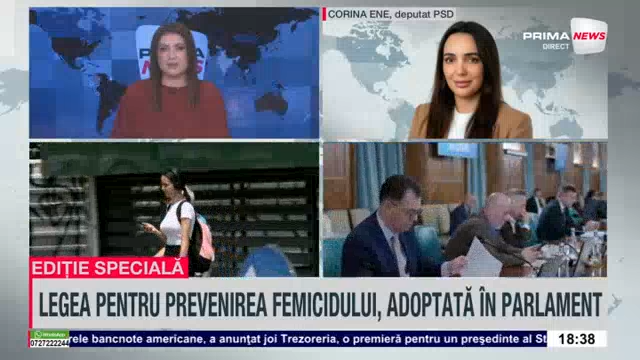 VIDEO. Corina Ene (PSD): Statul începe monitorizarea femicidului. Educaţia devine armă de prevenţie