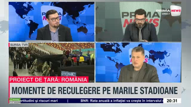 VIDEO. Mircea Lucescu, pentru ultima oară pe Arena Naţională. Liderii politici, marii absenţi de la priveghi