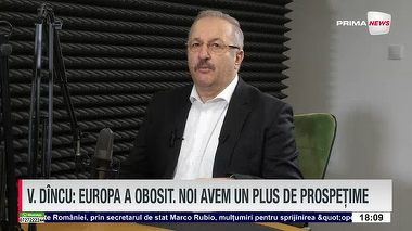 VIDEO. Vasile Dîncu, despre forţa militară a Uniunii Europene: „Uniunea Europeană nu este o găină, aşa cum încearcă să spună câteodată Donald Trump”