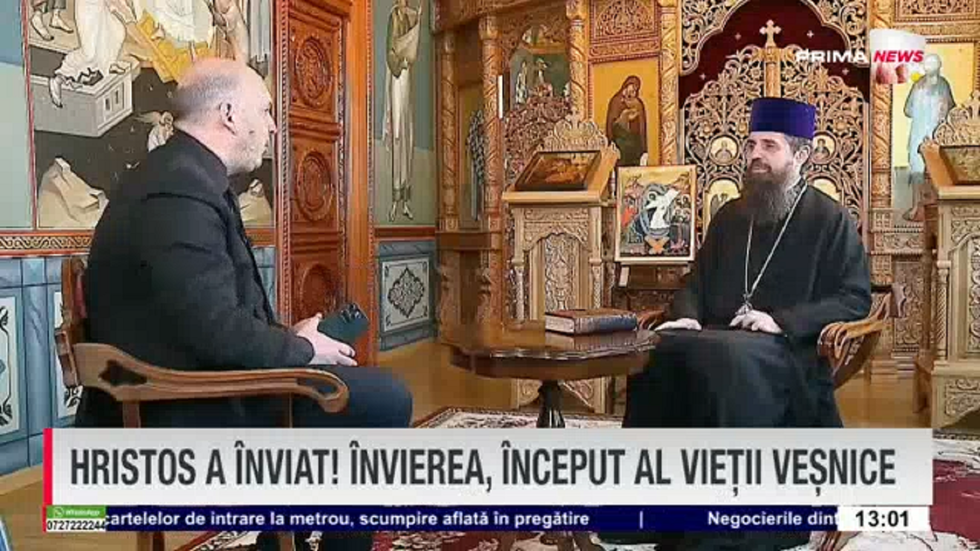 VIDEO. Părintele Benedict, despre semnificaţia Paştelui în vremuri tulburi. „Credinţa înseamnă a vedea lumina acolo unde nu mai există resurse”