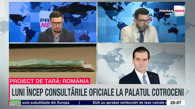 VIDEO. Ludovic Orban: Logic ar fi ca cei care au dat jos Guvenul să-şi asume răspunderea guvernării