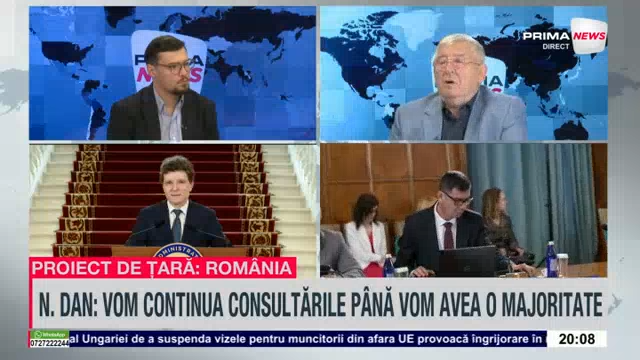 VIDEO. Cornel Nistorescu: „Nicuşor Dan a depăşit subiectul deficitului bugetar. Suntem într-o situaţie de blocaj”