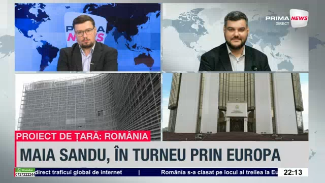 VIDEO. Mihai Isac: Maia Sandu deschide în Europa uşi la care mulţi lideri de la Bucureşti nu au acces