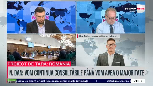 VIDEO. Alex Tudor, jurnalist: „Finalul consultărilor era previzibil”. Ce l-a surprins în poziţia USR