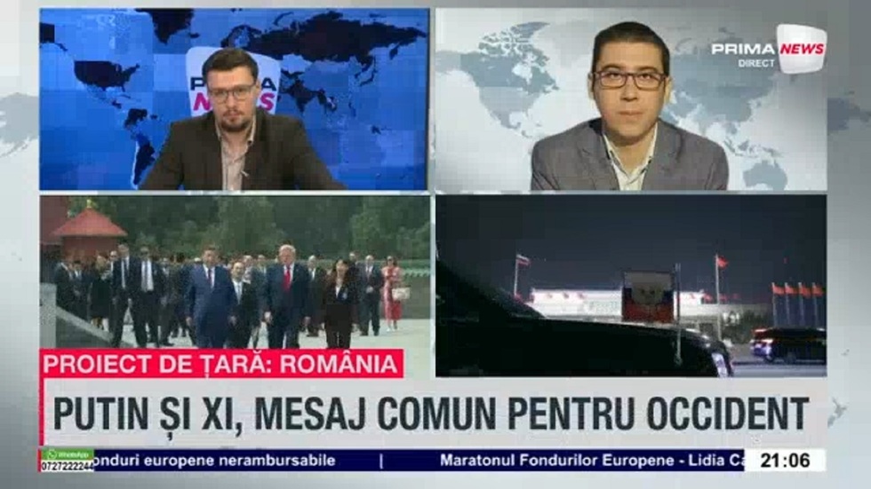 VIDEO. George Rîpă, după vizita lui Donald Trump în China: „Statele Unite şi China rămân duşmani strategici”