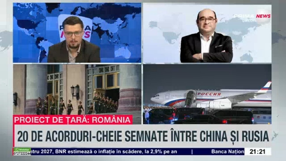 VIDEO. Sabin Gherman, despre vizita lui Vladimir Putin în China: „A fost vizita unui subaltern”