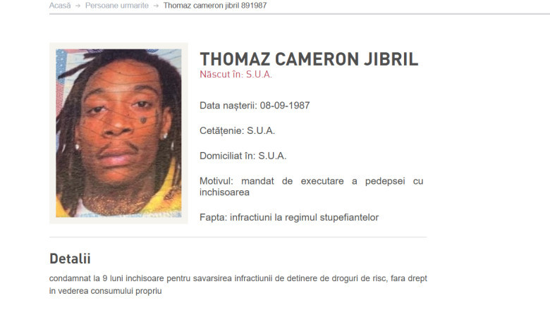 Rapperul Wiz Khalifa, pe lista persoanelor date în urmărire de Poliţia Română. Artistul este condamnat la închisoare în România
