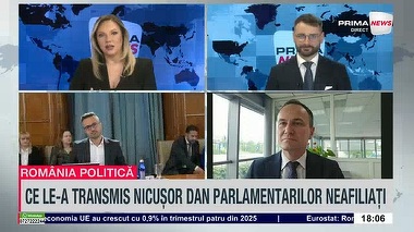 VIDEO. Deputatul PNL Aurelian Cotinescu: „Se încearcă formarea unei majorităţi în jurul PSD”