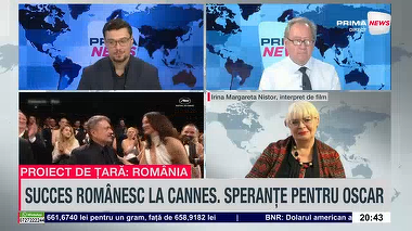 VIDEO. Irina Margareta Nistor comentează triumful lui Cristian Mungiu la Cannes: „Un moment de referinţă pentru cinemaul românesc”