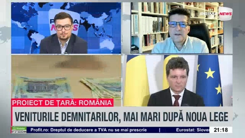 VIDEO. Profesorul de economie Radu Nechita, despre legea salarizării: „Cea mai sigură cale de a demotiva oamenii este să-i plăteşti la fel pe toţi”