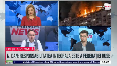 VIDEO. Sociologul Dragoş Lucian Ivan: Dronele au şi un puternic efect psihologic asupra populaţiei