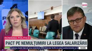VIDEO. Marius Budăi, PSD, despre legea salarizării: „A fost modificată după ce miniştrii PSD şi-au dat demisia”