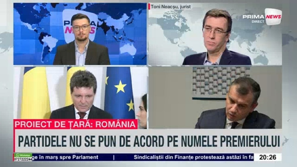 VIDEO. Ce se întâmplă cu Guvernul după expirarea termenului de 45 de zile? Explicaţiile lui Toni Neacşu