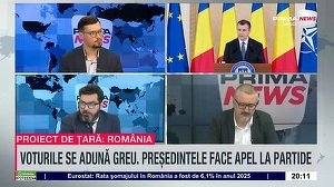 VIDEO. Radu Turcescu: Apariţia lui Nicuşor Dan arată că Eugen Tomac este departe de o majoritate parlamentară