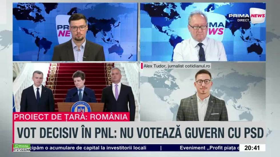 VIDEO. Ce urmează în PNL după nominalizarea lui Adrian Veştea: „Ilie Bolojan are o majoritate favorabilă”