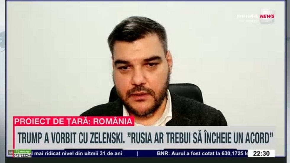 VIDEO. Jurnalistul Mihai Isac, despre un posibil armistiţiu în Ucraina: „Orice încălcare a încetării focului de către Rusia ar trebui să atragă consecinţe severe”