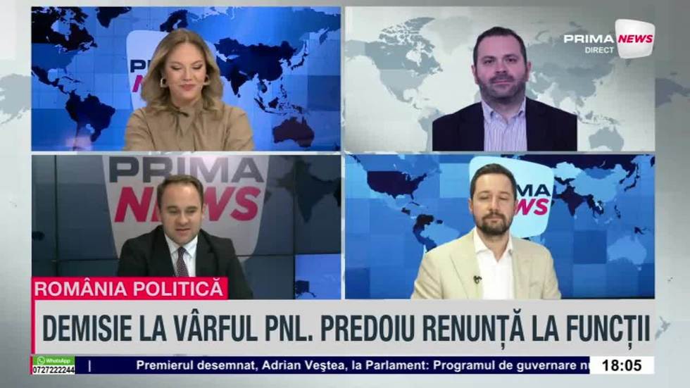 VIDEO. Gabriel Şteţco (PNL), despre motivul demisiei lui Cătălin Predoiu din partid: „Putem să speculăm foarte multe lucruri”