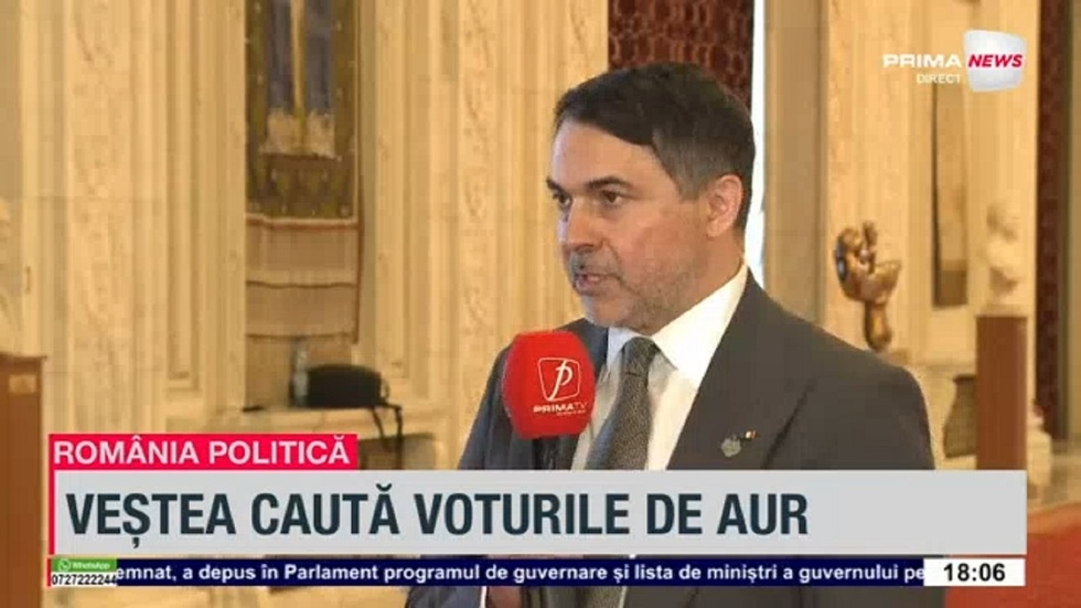 VIDEO. Cosmin Corendea (AUR), despre condiţiile pentru susţinerea unui guvern: „Nu cerem funcţii, nu cerem poziţii”
