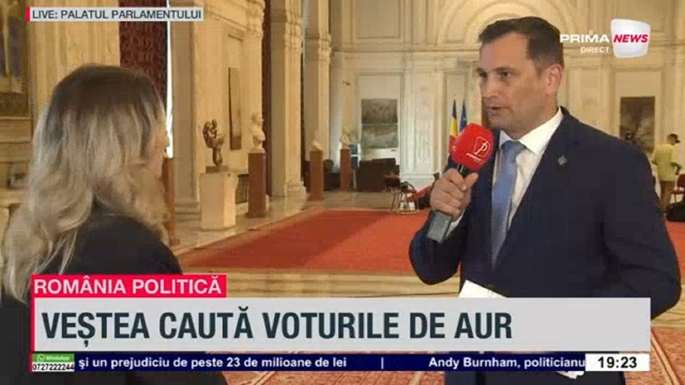 VIDEO. Sebastian Cernic (USR), despre rolul AUR în Parlament: „Vor fi în opoziţie ca PSD la guvernare”
