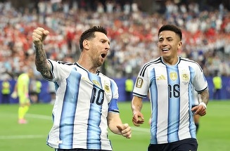 Messi a devenit cel mai bun marcator din istoria Cupei Mondiale. Mesajul său, după victoria împotriva Austriei: „Sunt foarte mulţumit şi foarte obosit”