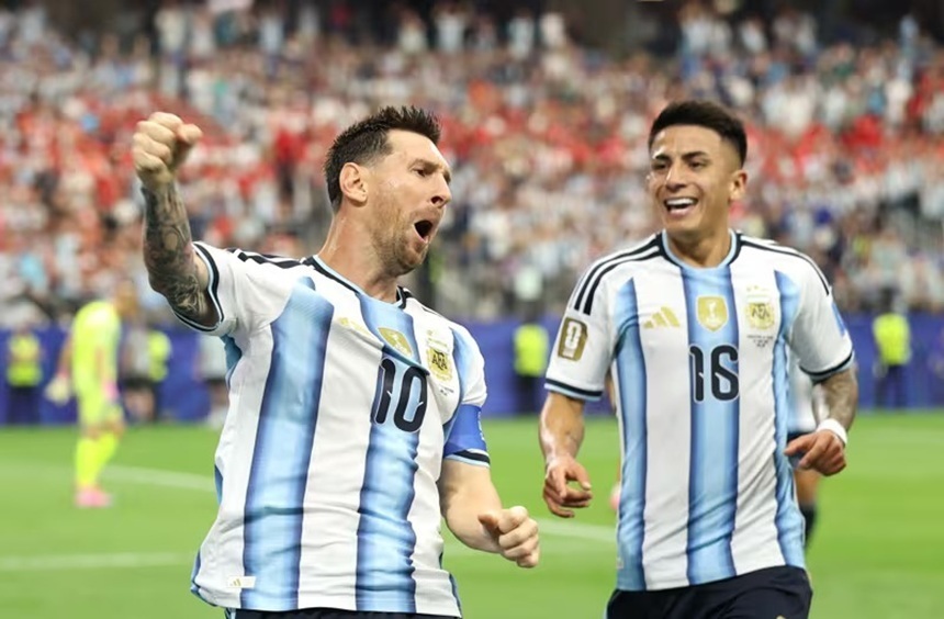 Messi a devenit cel mai bun marcator din istoria Cupei Mondiale. Mesajul său, după victoria împotriva Austriei: „Sunt foarte mulţumit şi foarte obosit”