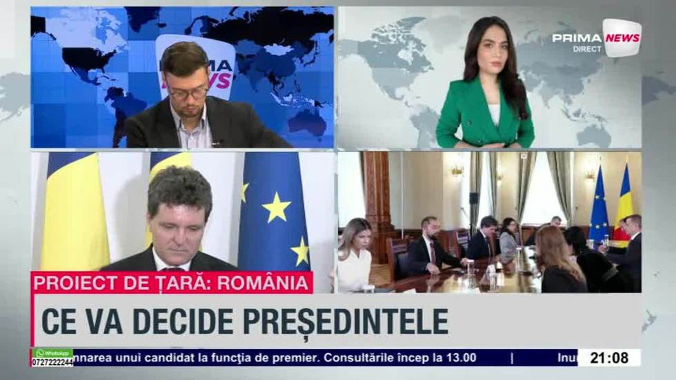 VIDEO. Detalii din culisele negocierilor de la Cotroceni. Elena Crângaşu, jurnalistă: „A fost pe repede-înainte, au fost foarte scurte întâlnirile”