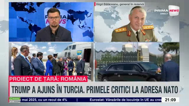 VIDEO. Generalul Virgil Bălăceanu, după planul SUA de reducere a prezenţei militare în Europa: „NATO se poate adapta, dar retragerea trebuie făcută etapizat”