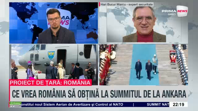 VIDEO. Hari Bucur-Marcu: „România merge la summitul NATO cu o delegaţie fără forţă”. Expertul pune sub semnul întrebării mandatul cu care Nicuşor Dan participă la Ankara