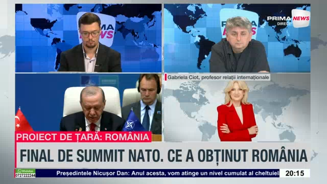 VIDEO. Profesor de relaţii internaţionale: Summitul NATO de la Ankara este o victorie pentru Europa. „Alianţa intră într-o nouă etapă”