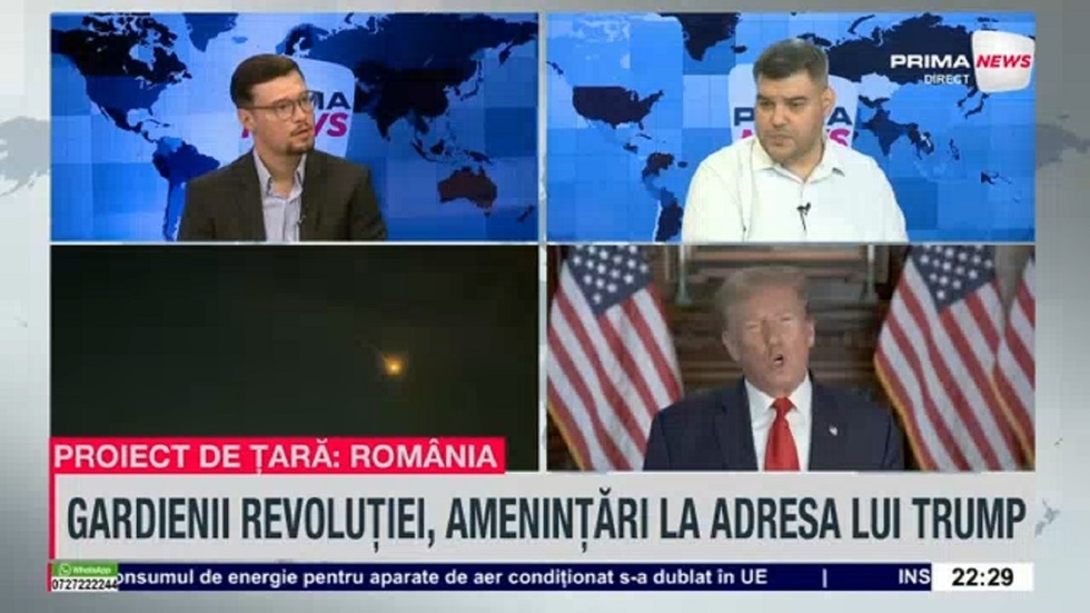 VIDEO. Mihai Isac: Unele atacuri dintre SUA şi Iran au „mai degrabă un rol de PR”