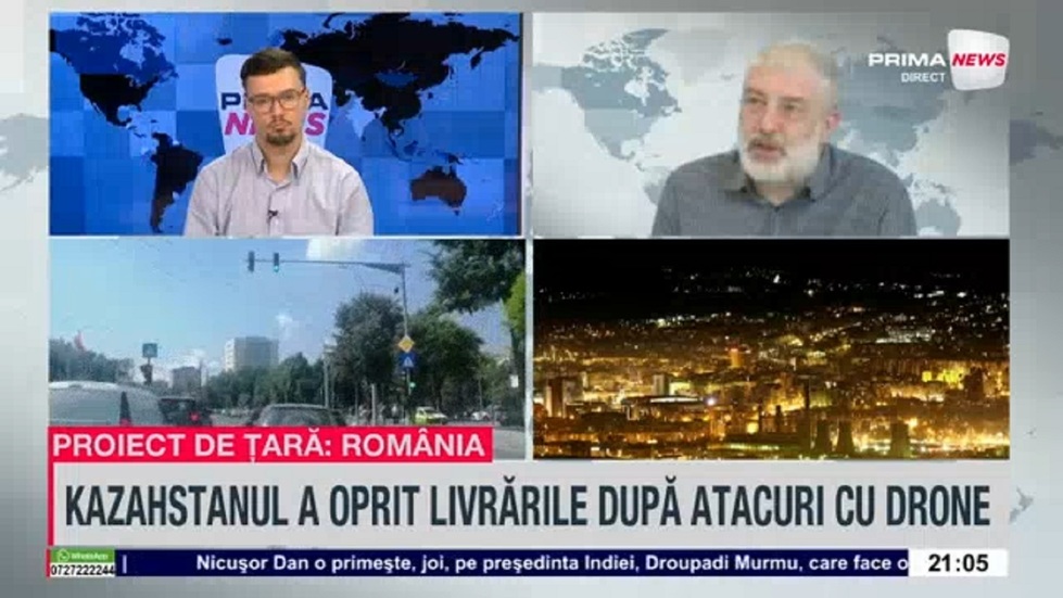 VIDEO. Adrian Moşoianu: România depinde de conducta din Kazahstan, iar actuala criză este diferită faţă de anii trecuţi