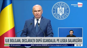 VIDEO LIVE. Ilie Bolojan prezintă stadiul proiectelor de lege care sunt jaloane în PNRR / Legea salarizării nu este gata