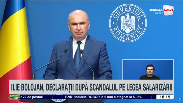 VIDEO LIVE. Ilie Bolojan prezintă stadiul proiectelor de lege care sunt jaloane în PNRR / Legea salarizării nu este gata