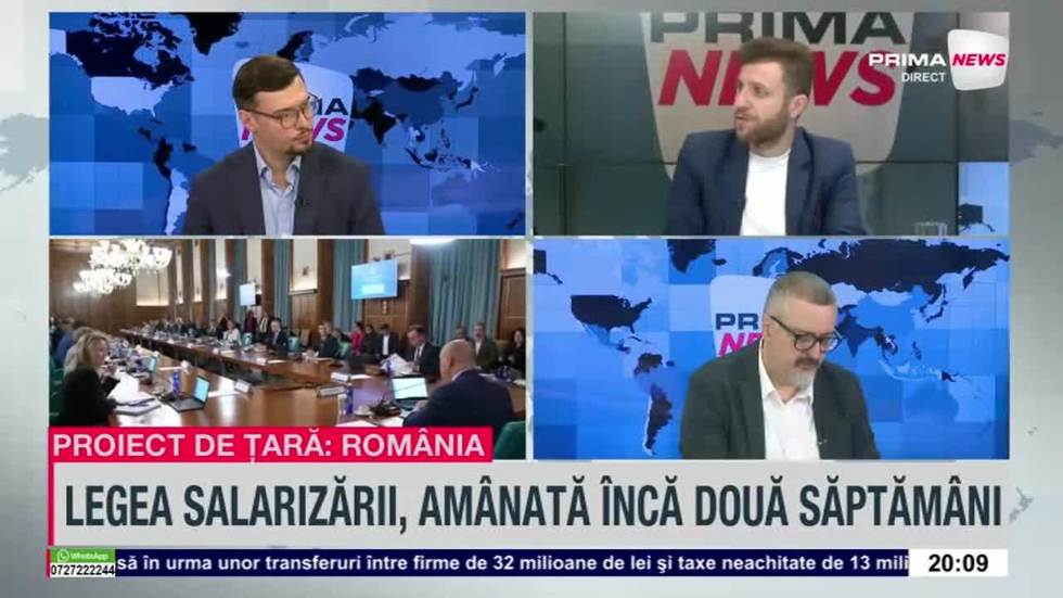 VIDEO. Blocajul din sănătate continuă din cauza legii salarizării. Marco Badea, jurnalist: „Nu avem majoritate care să voteze o astfel de lege”