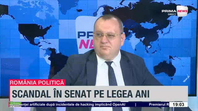 VIDEO. Legea ANI, jalon în PNRR, a fost respinsă în Senat după retragerea PNL şi abţinerea USR. Alexandru Bodislav: "„Este o reglare de conturi care va costa România 770 de milioane de euro”
